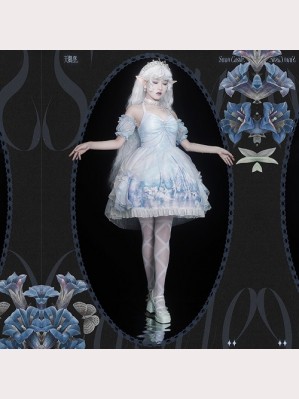 Swan Castle Classic Lolita Dress Outfit (DJ74)